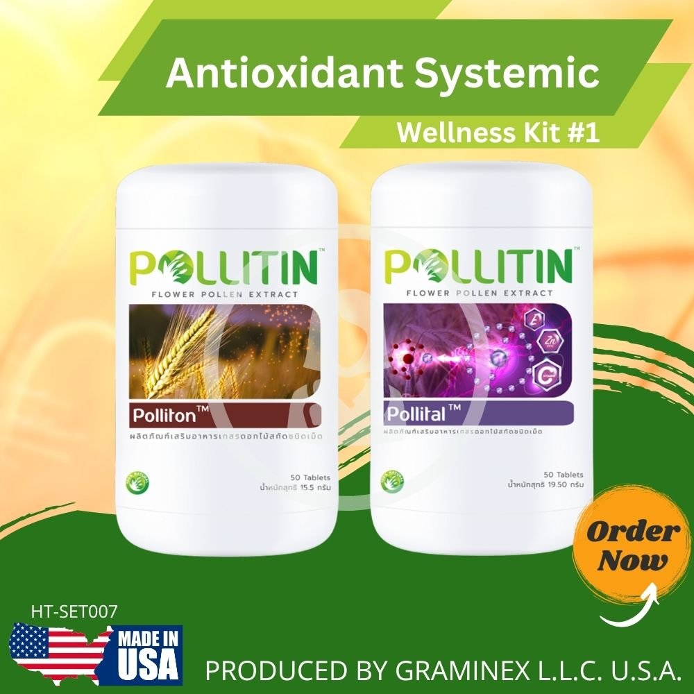 Antioxidant systemic wellness set 1