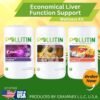 Economical liver function support